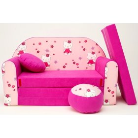 Hello Kitty Children's Sofa Bed, Welox