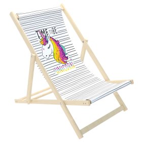 Children's beach chair Unicorn, CHILL
