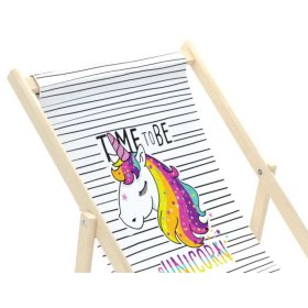 Children's beach chair Unicorn, CHILL