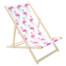Children's beach chair Flamingos, CHILL