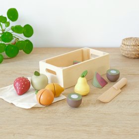 Fruiti - Wooden fruit - slicing, Ourbaby®