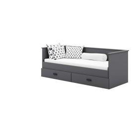 Folding bed HELIOS 200x80 cm - gray