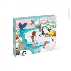 Janod Touch puzzle Life on ice 20 pcs
