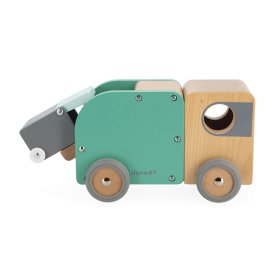 Janod Bolid wooden garbage truck