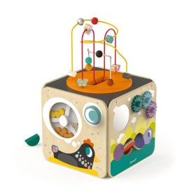 Janod Multifunctional Active Cube with motor labyrinth - large, JANOD