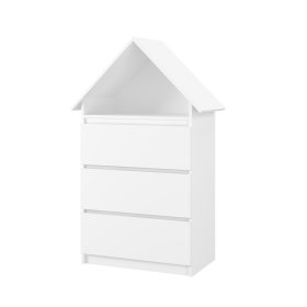 House chest of drawers Sofia - white