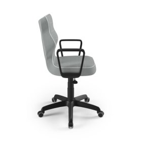 Office chair adjusted to a height of 159-188 cm - grey, ENTELO