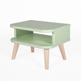 Bedside table NELL - pastel green