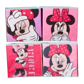 four storage boxes - Minnie Mouse, Moose Toys Ltd , Minnie Mouse