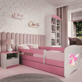 Children's bed with barrier Ourbaby - Víla Leonka, Ourbaby®