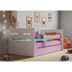 Ourbaby children's bed Tomi - pink, All Meble