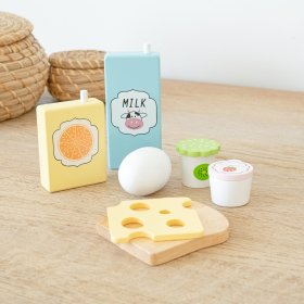 Wooden food - cutting - American breakfast, Ourbaby®