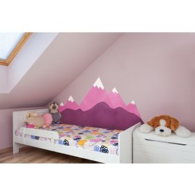 Foam wall protection Mountains - pink, VYLEN