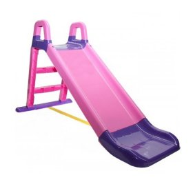 Children's slide Happy 140 cm - purple-pink, Mabel