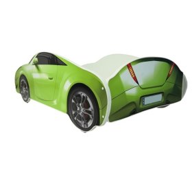 Car bed S-CAR - green, BabyBoo