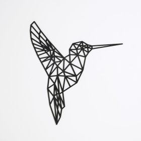 Wooden geometric painting - Hummingbird - different colors, Elka Design