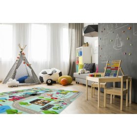 Children's carpet - Happy city, VOPI
