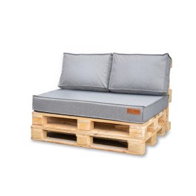 Set of cushions for pallet furniture - Light grey