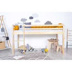 Children's raised bed Ourbaby Modo - pine, Ourbaby®