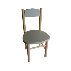 Children's chair Polly - gray