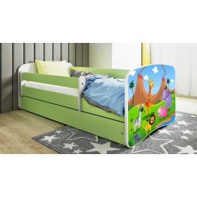 Children's bed with barrier Ourbaby - Safari, Ourbaby®