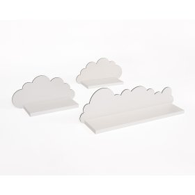 Set of 3 shelves - white cloud, Ourbaby®