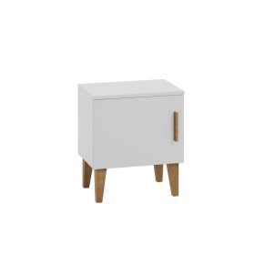 KUBI bedside table - white, All Meble