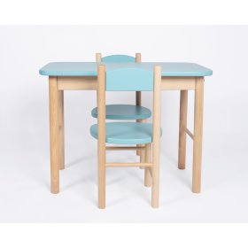 OURBABY baby blue table and chair set, Ourbaby®